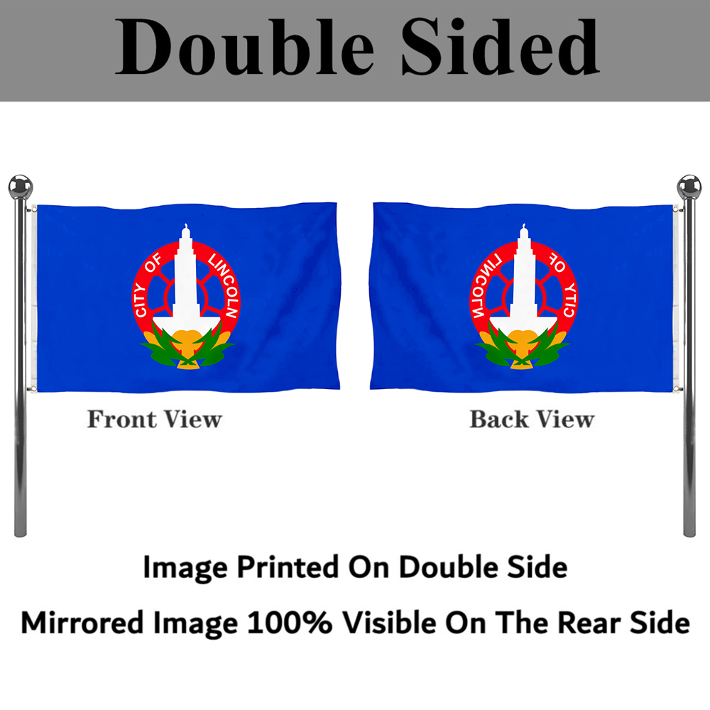 Fyon Lincoln, Nebraska flag(1931–2022) Banner