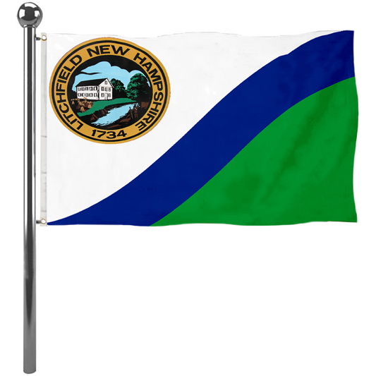 Fyon Litchfield, New Hampshire flag Banner