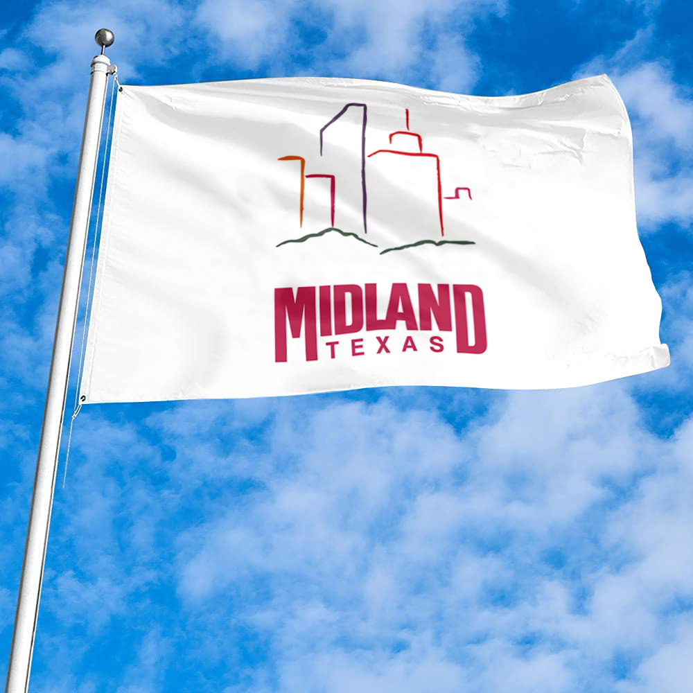 Fyon Logo of Midland, Texas flag Banner