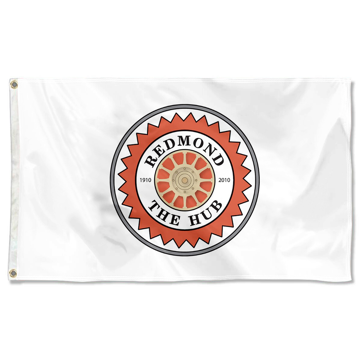 Fyon Logo of Redmond, Oregon flag Banner