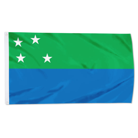 Fyon Los Lagos Region, Chile Since 2013  Flag Banner