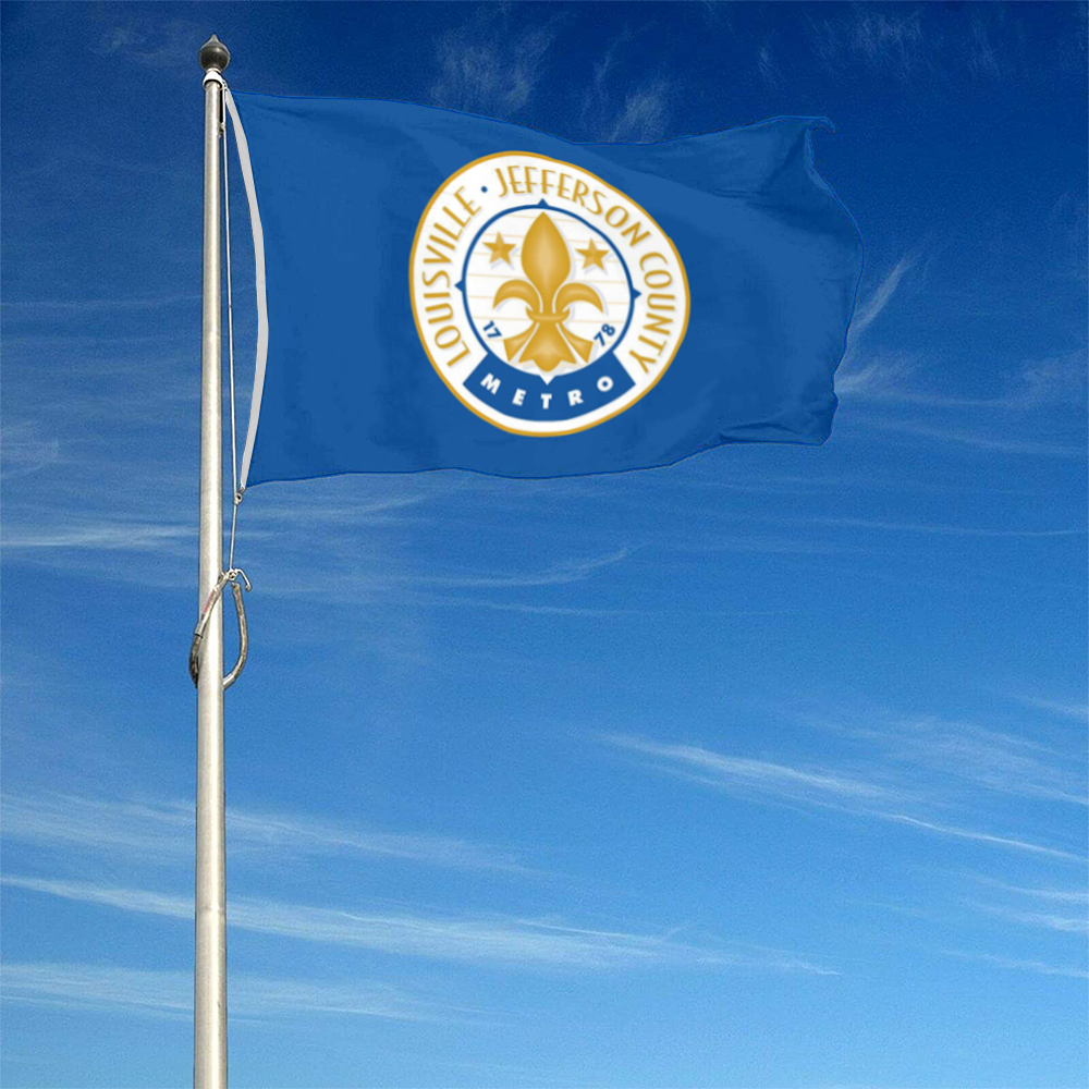 Fyon Louisville Metro, Kentucky flag Banner