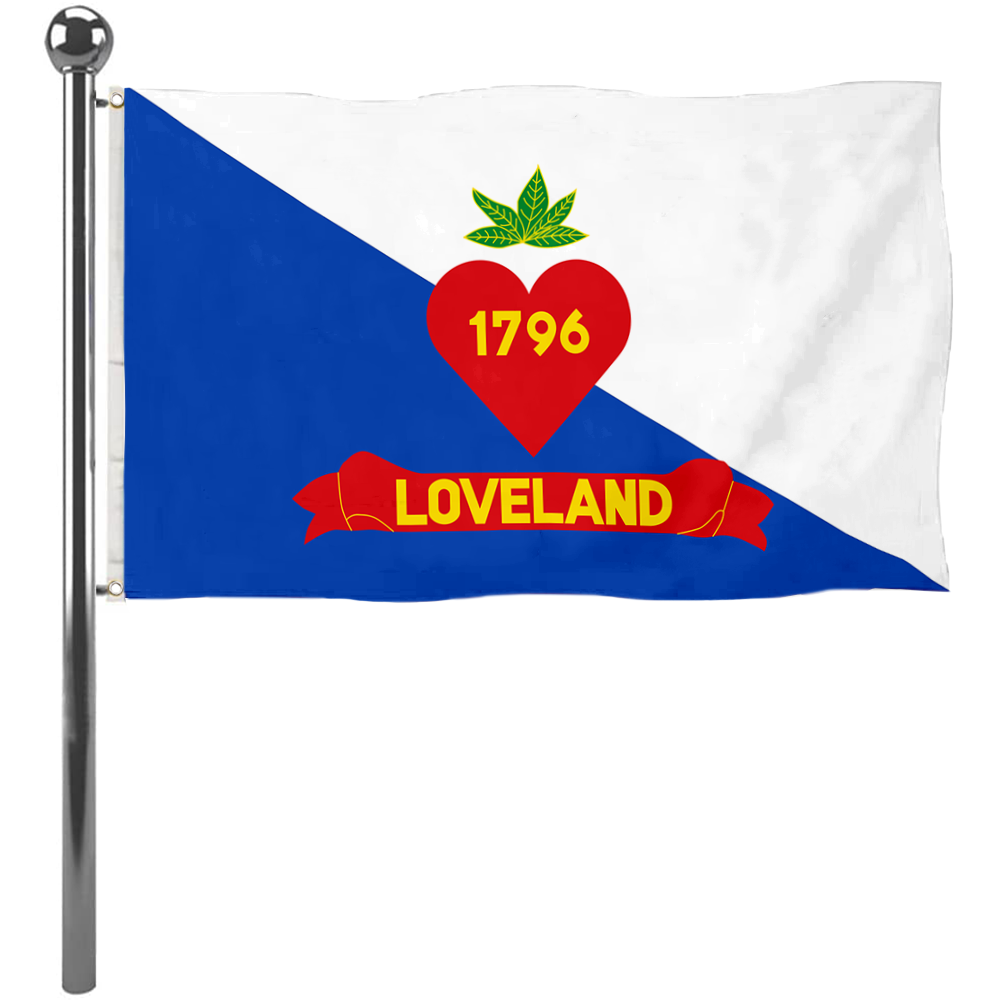 Fyon Loveland, Ohio Flag banner