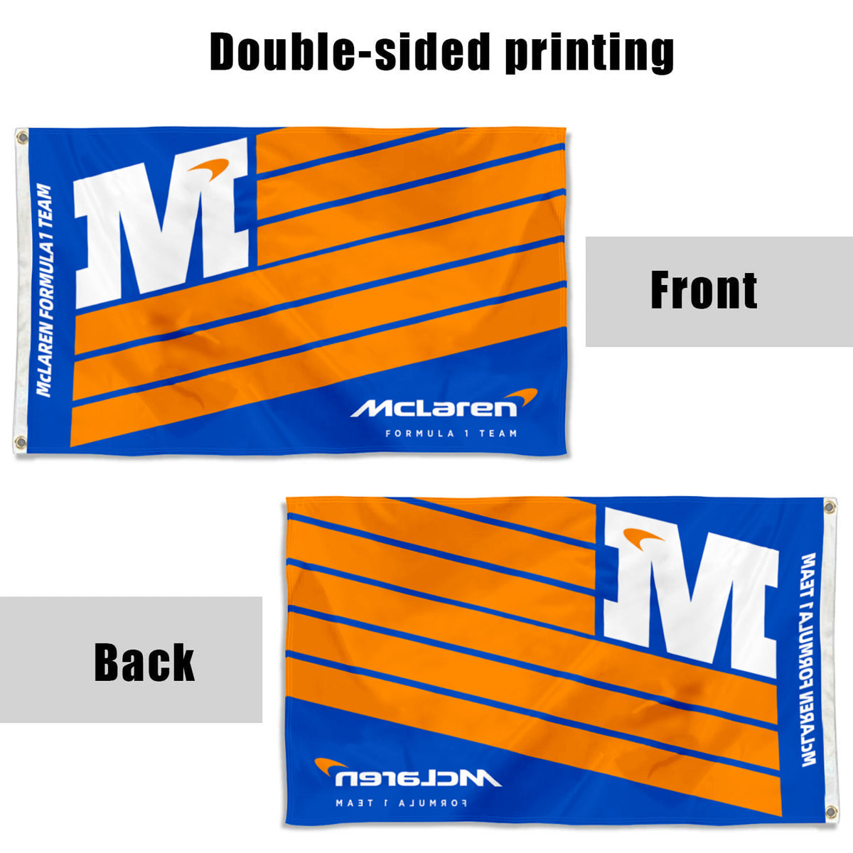 Fyon MCLAREN Formula 1 Team Flag Banner