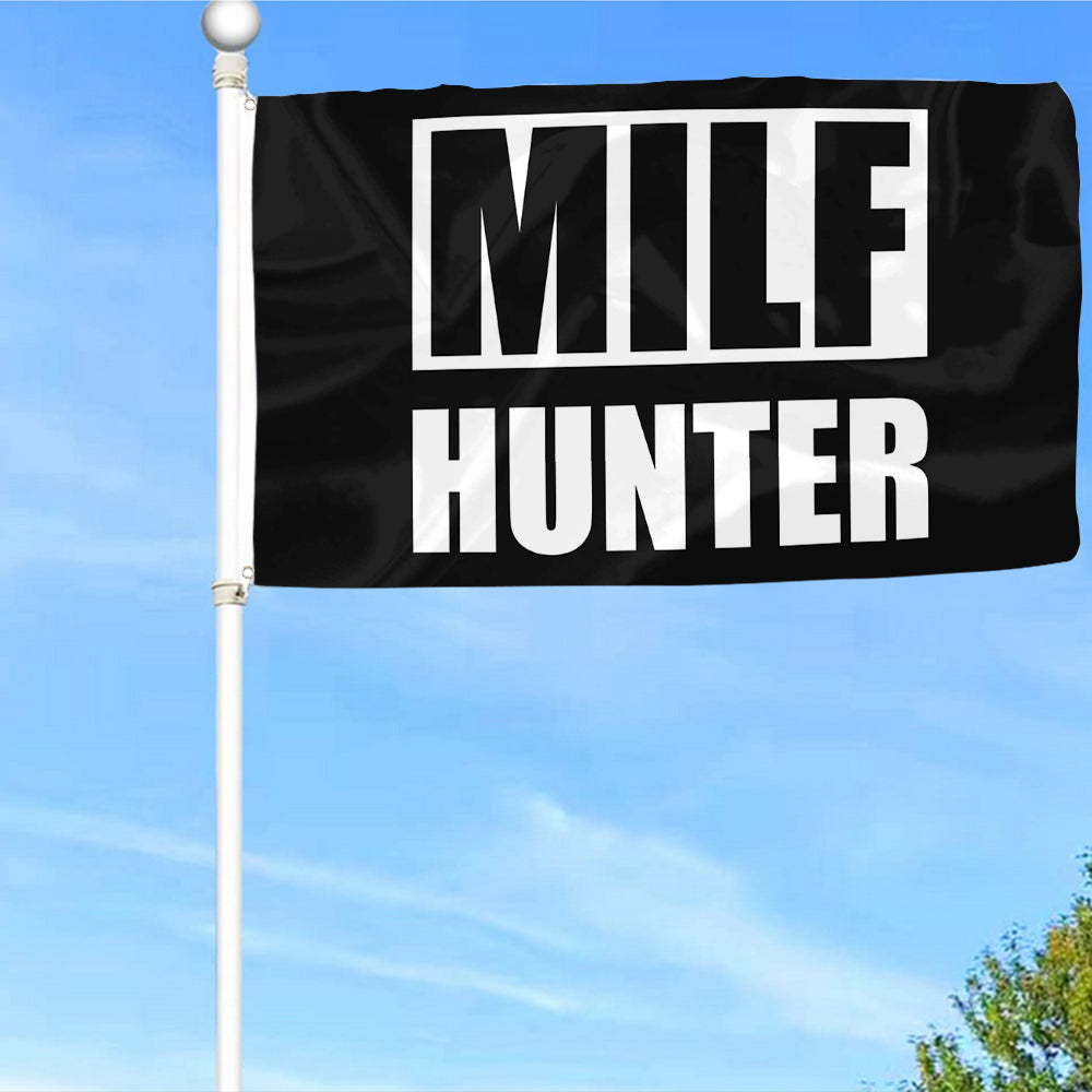 Fyon MILF Hunter Flag Indoor and Outdoor Banner