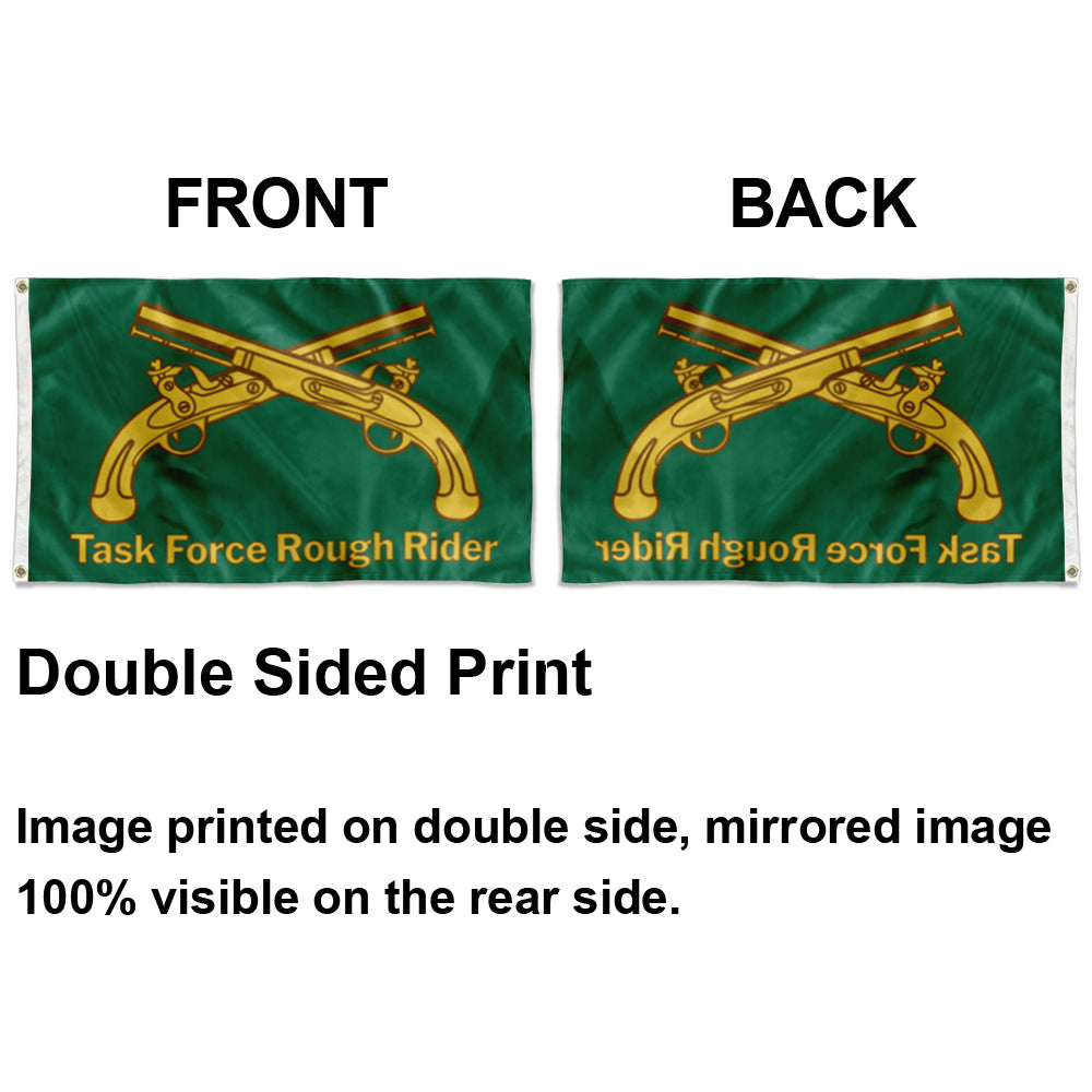 Fyon MP Task Force Rough Rider Flag Indoor and outdoor banner