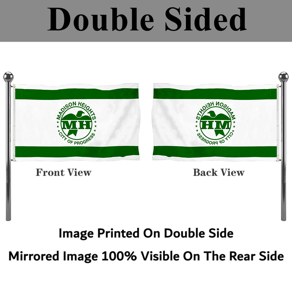 Fyon Madison Heights, Michigan flag Banner