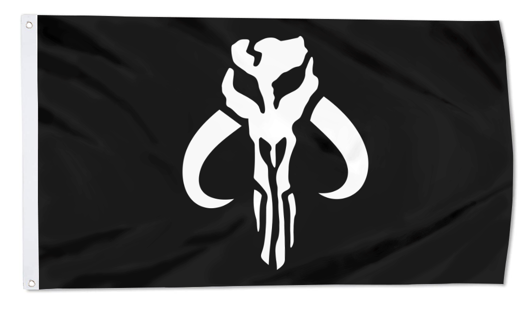 Fyon Star Wars Mandalorian Flag Indoor and outdoor banner 32810