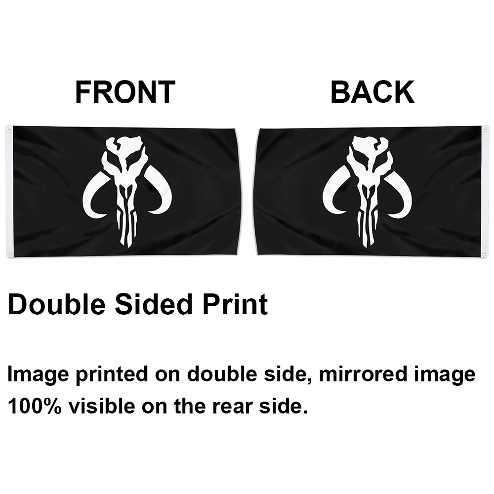 Fyon Star Wars Mandalorian Flag Indoor and outdoor banner 32810