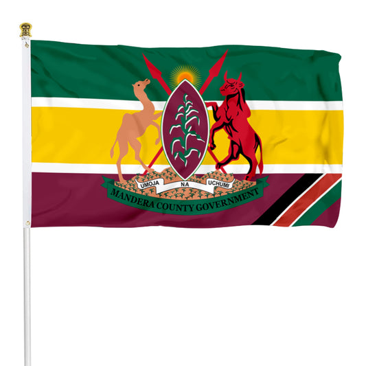 Fyon Mandera County, Kenya Flag Banner