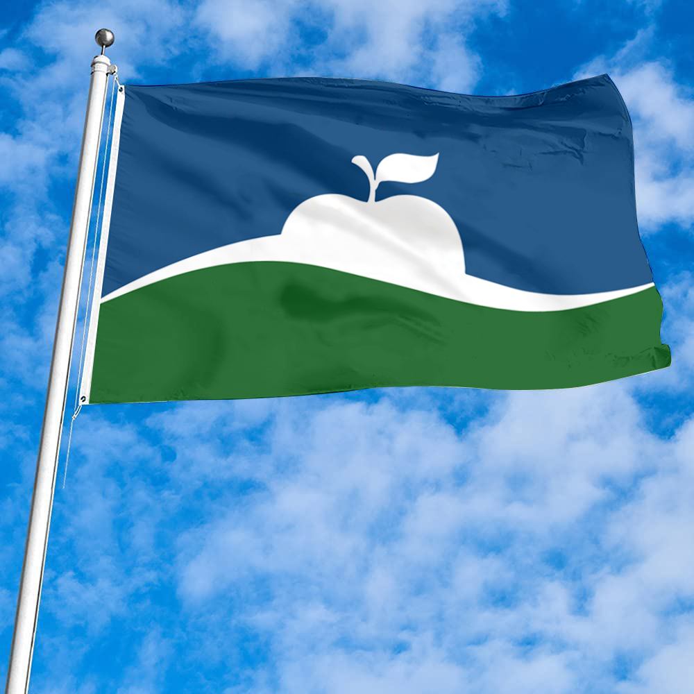 Fyon Manhattan, Kansas flag(2019) Flag Banner