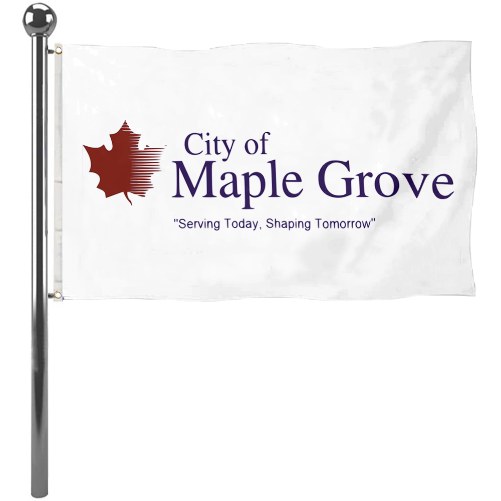 Fyon Maple Grove, Minnesota flag Banner