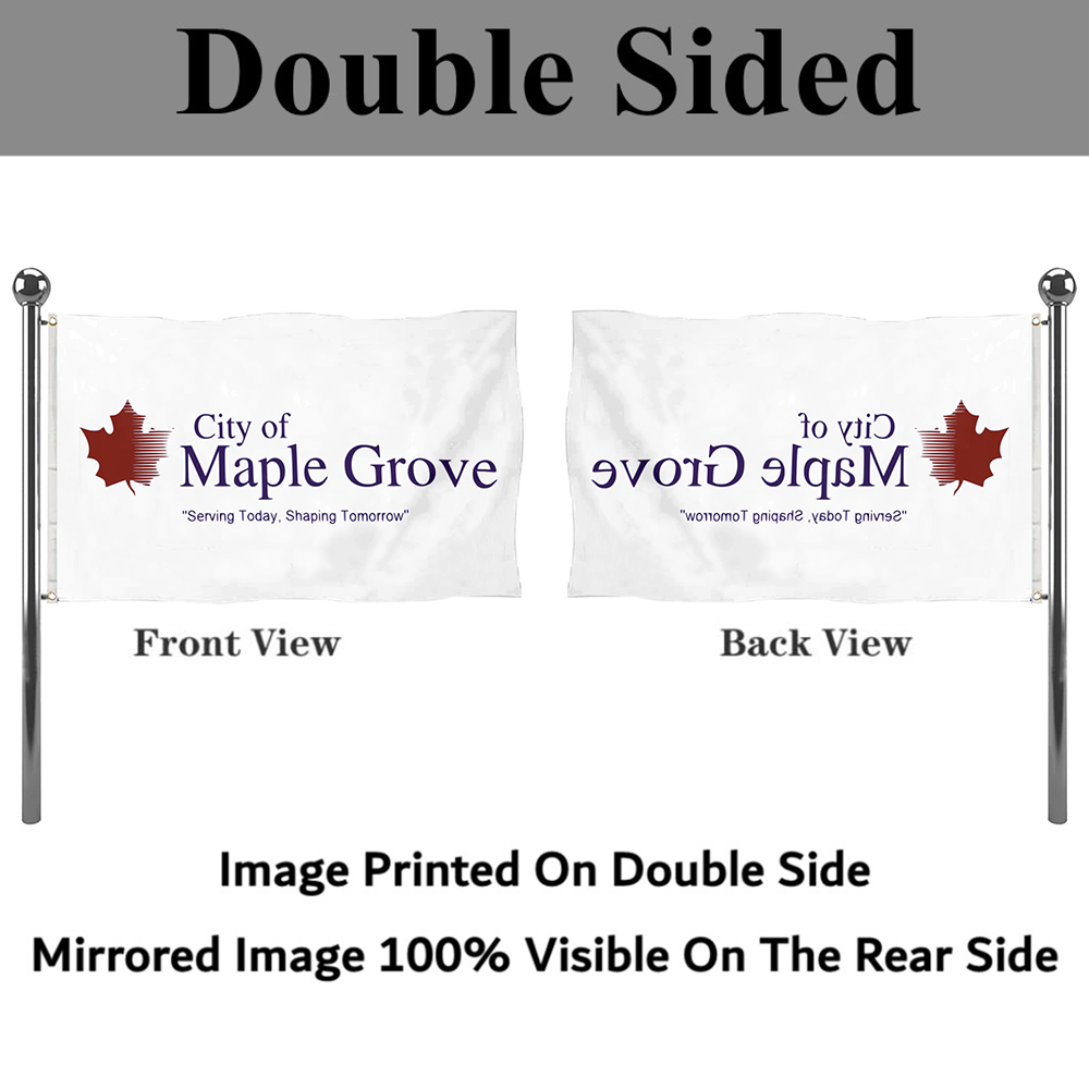 Fyon Maple Grove, Minnesota flag Banner
