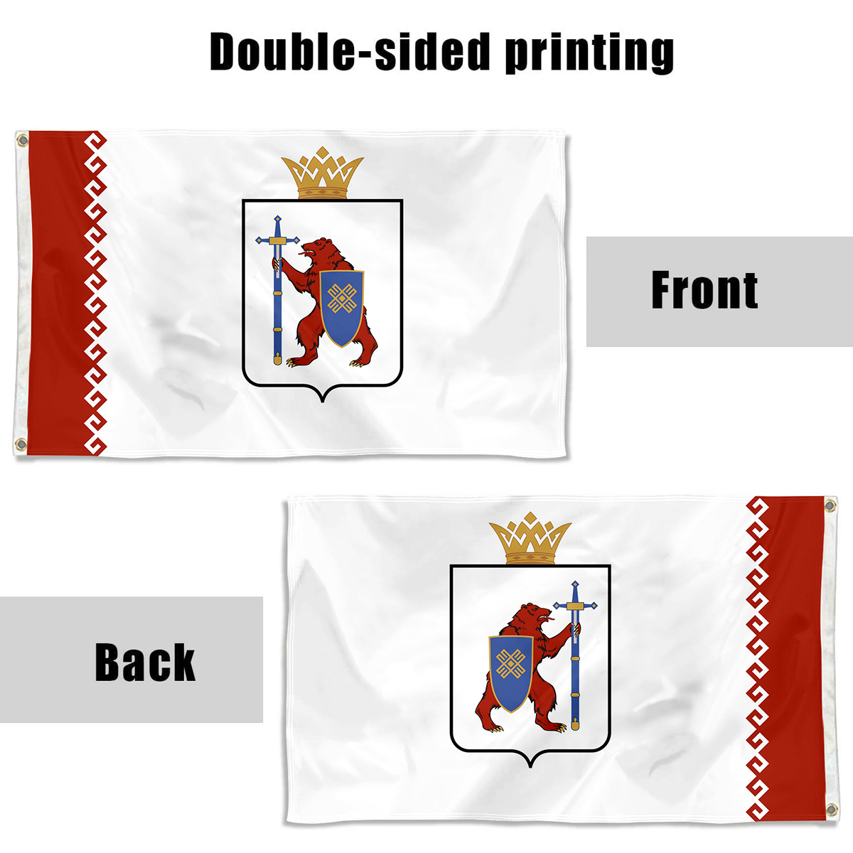 Fyon MariEl flag Mariel Republic Flag Indoor and outdoor banner 40121