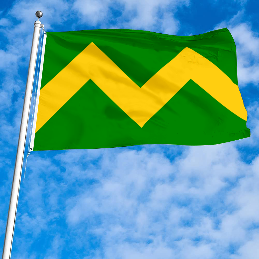 Fyon Maricao, Puerto Rico flag banner