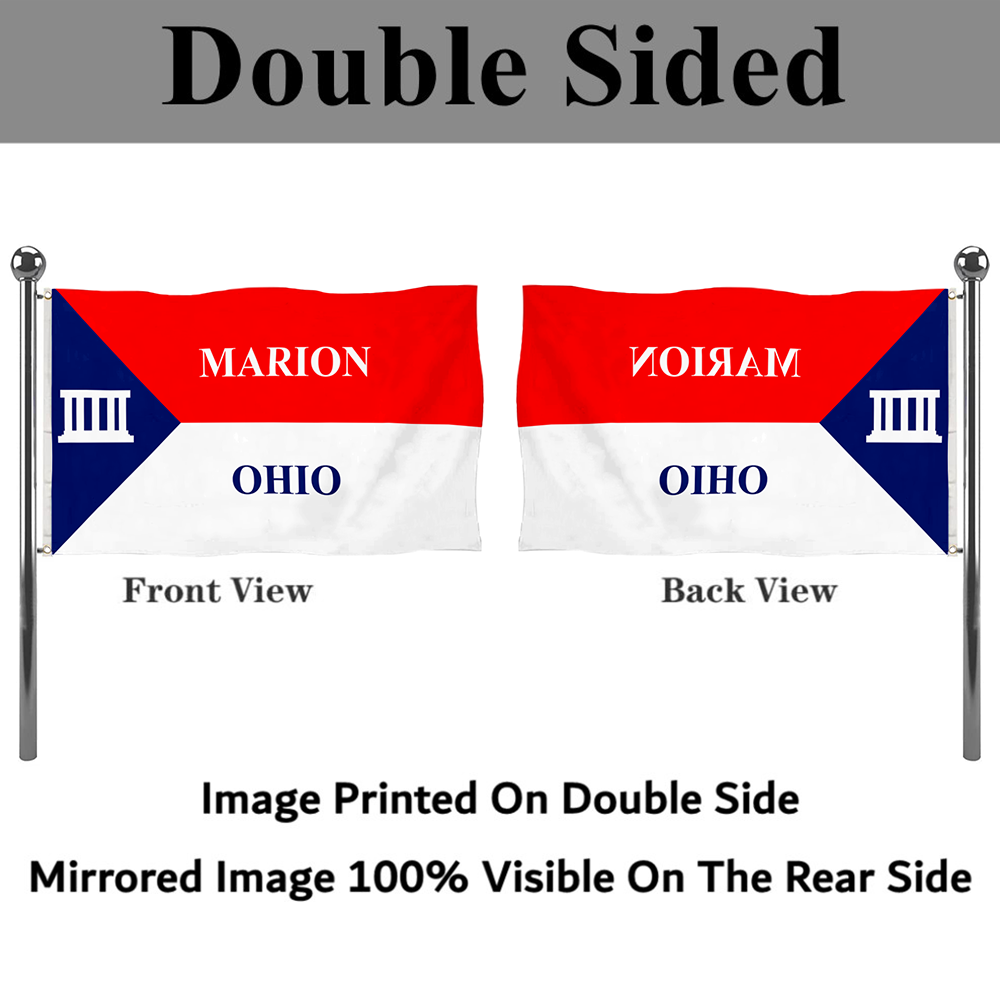Fyon Marion, Ohio Flag banner