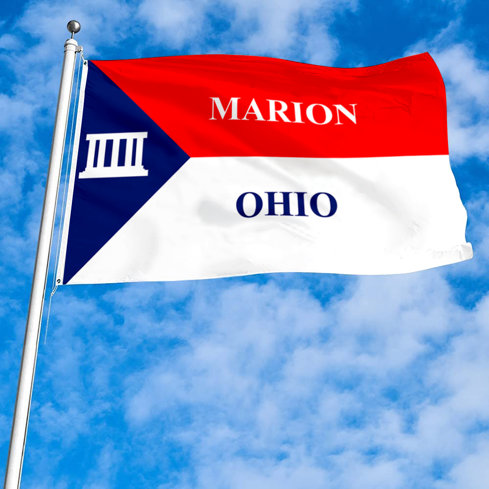 Fyon Marion, Ohio Flag banner