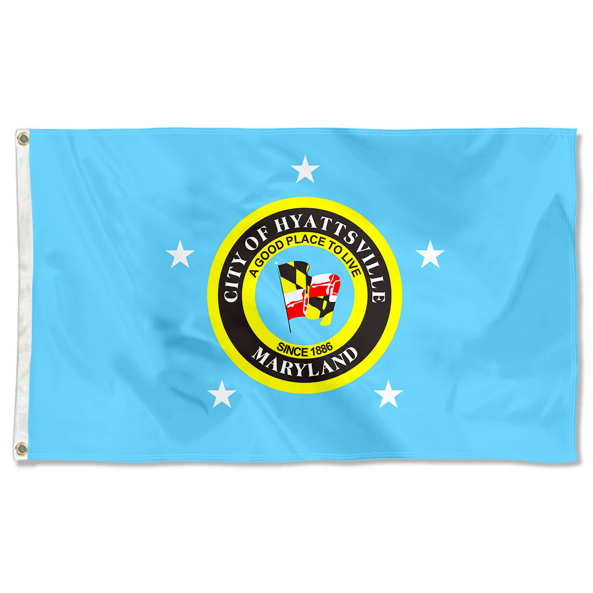 Fyon Maryland Banner City of Hyattsville Flag Banner