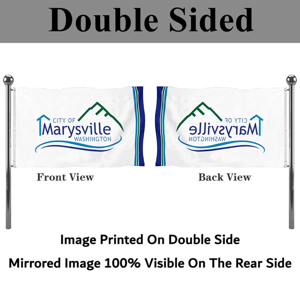 Fyon Marysville, Washington flag Banner