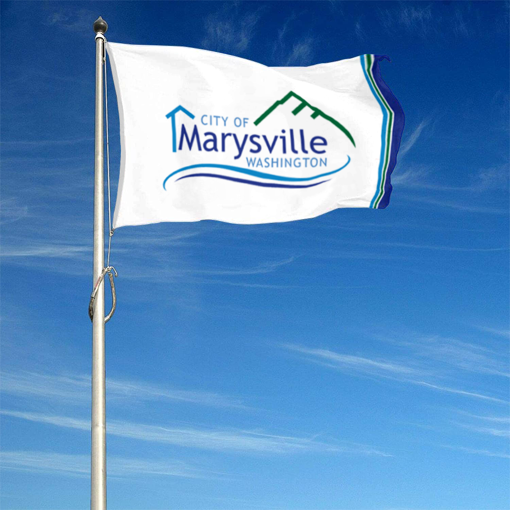 Fyon Marysville, Washington flag Banner