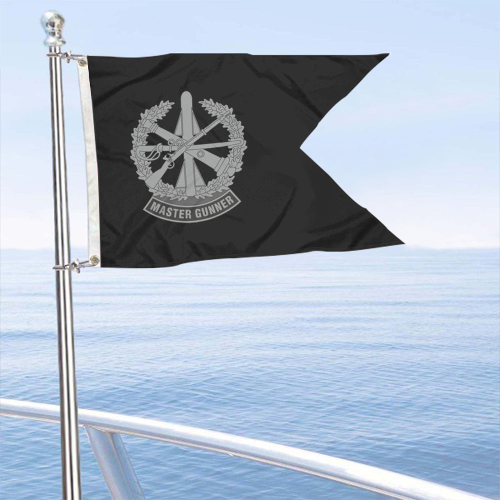 Fyon Master Gunner Guidon FA ADA Infantry US Army Flag Banner