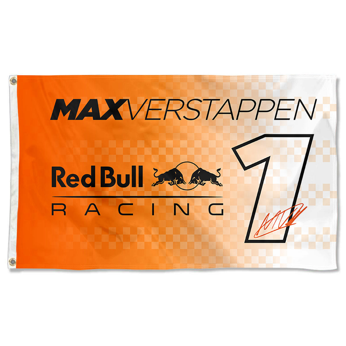 Fyon Max Verstappen #1 Red Bull Racing Flag Indoor and Outdoor Banner