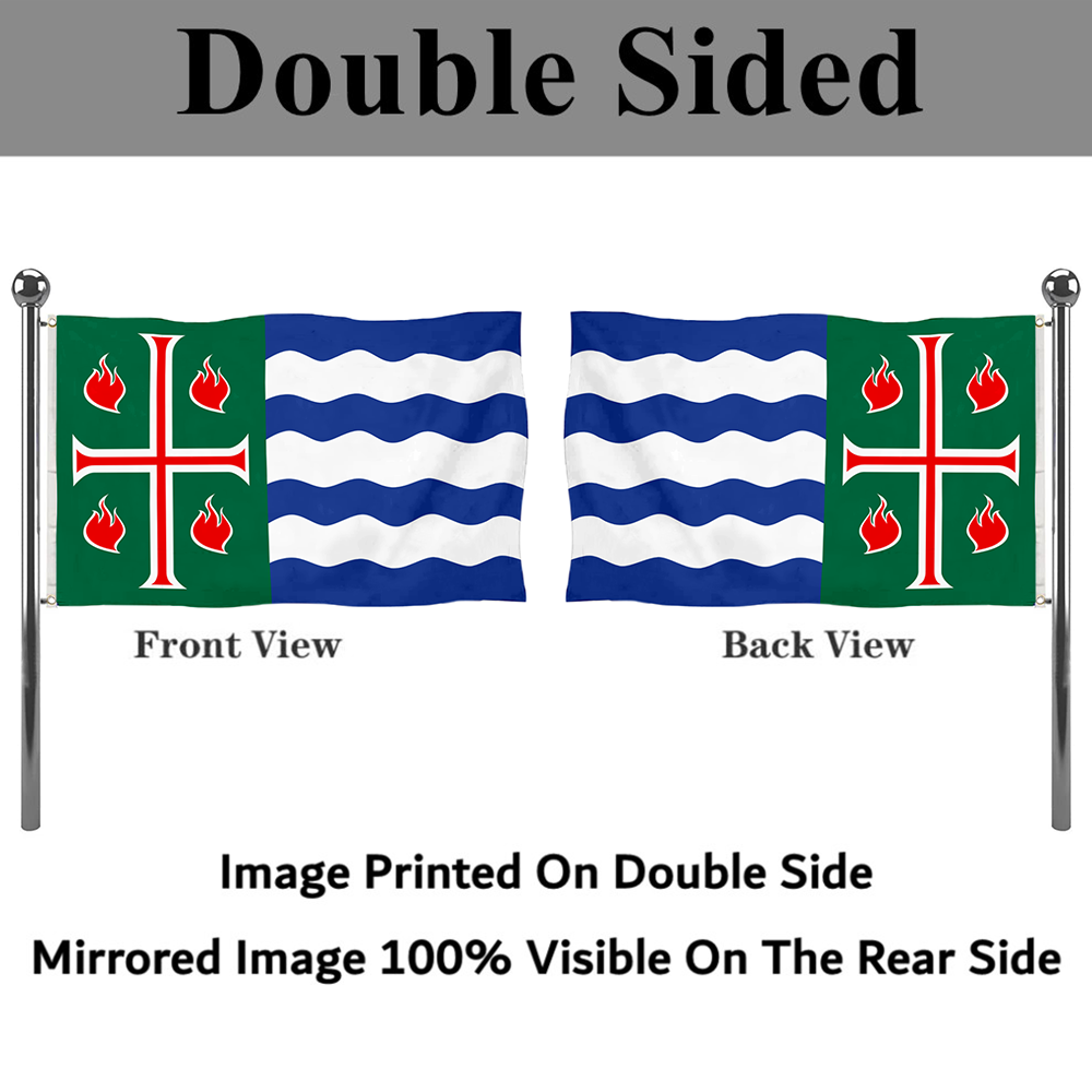 Fyon Mayaguez, Puerto Rico flag banner
