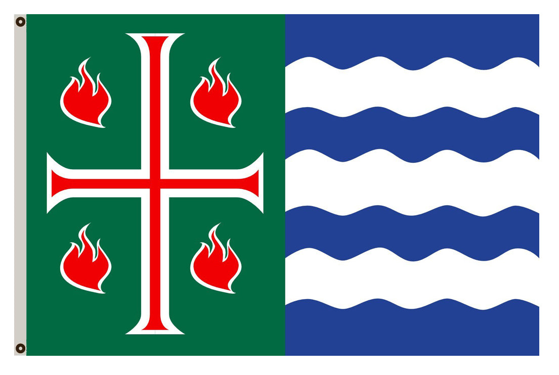 Fyon of Mayagüez, Puerto Rico flag banner