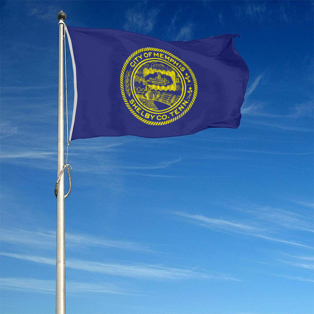 Fyon Memphis, Tennessee flag(1931–1963) Banner