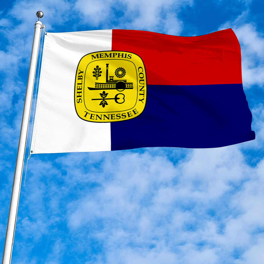 Fyon Memphis, Tennessee flag(1963–1969) Banner