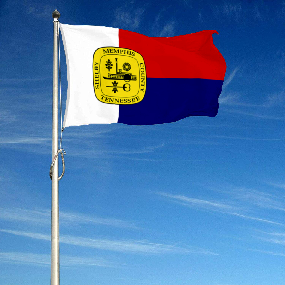 Fyon Memphis, Tennessee flag(1963–1969) Banner