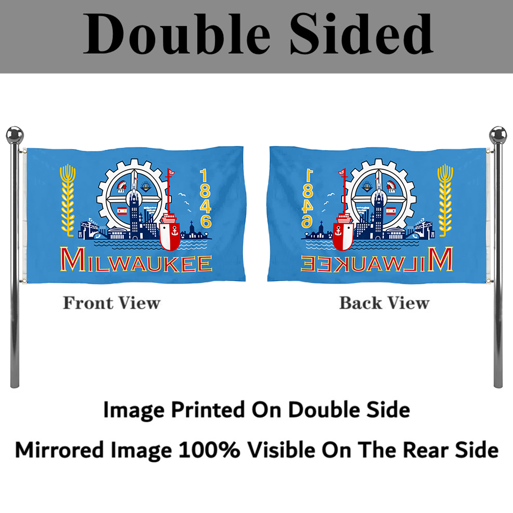Fyon Milwaukee, Wisconsin flag Banner