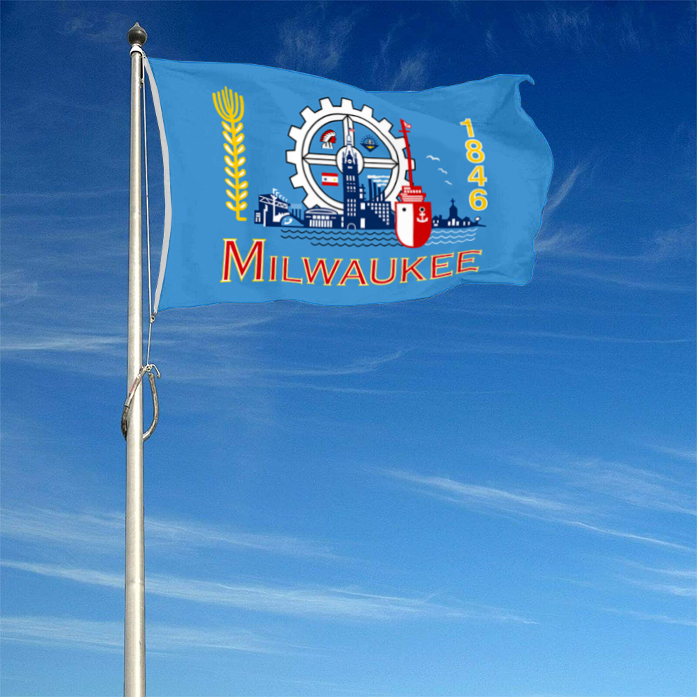 Fyon Milwaukee, Wisconsin flag Banner
