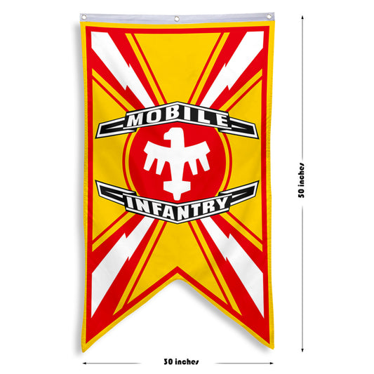 Fyon Mobile Infantry Flag Indoor and outdoor banner 30X50Inch