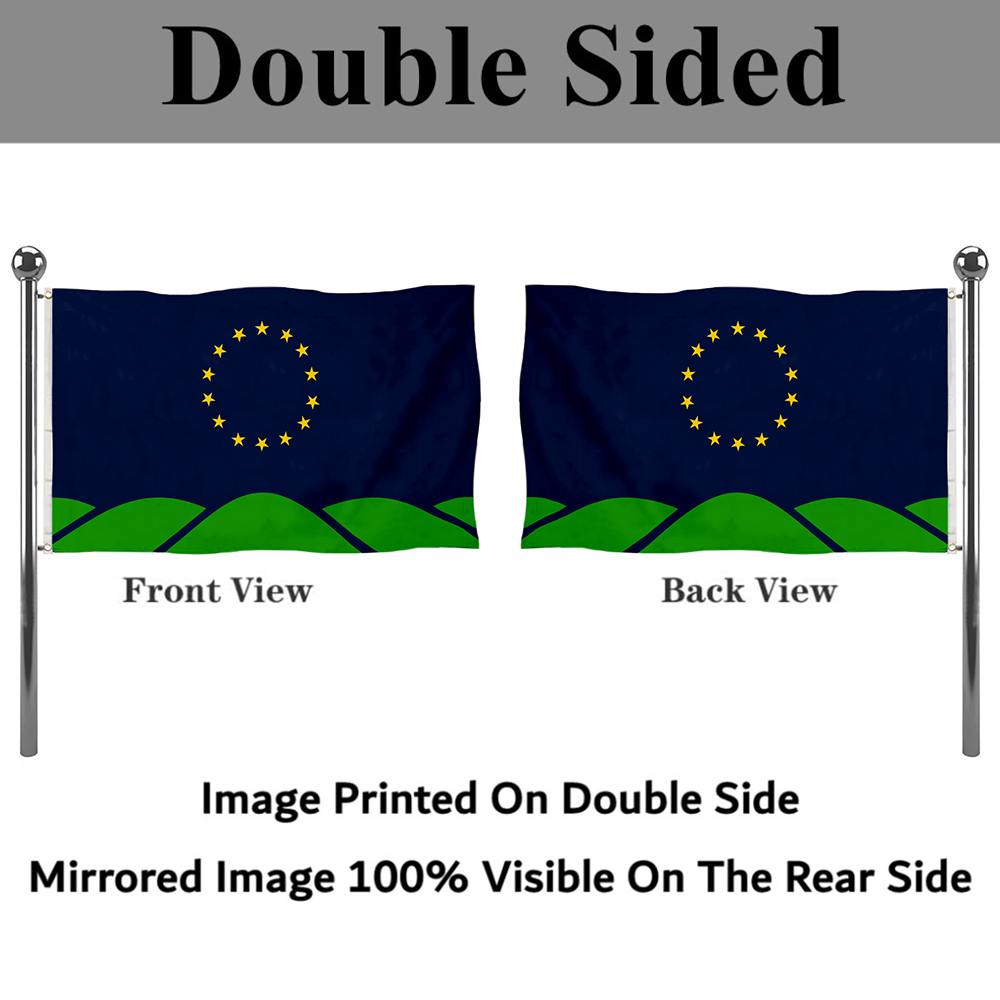 Fyon Montpelier, Vermont flag Banner