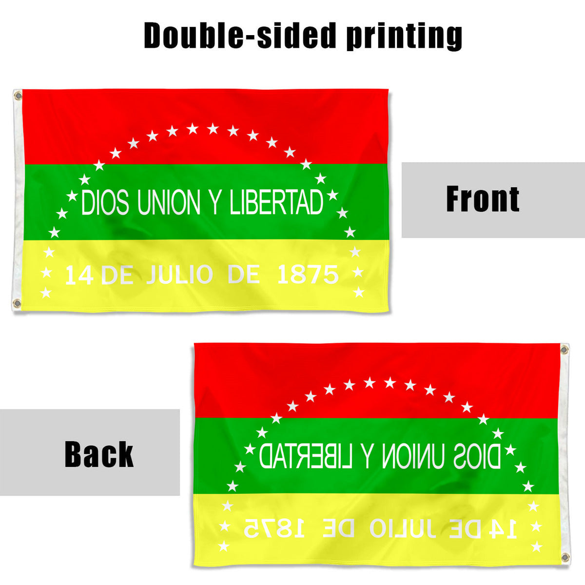 Fyon Morazon Department, El Sakvador flag Indoor and outdoor banner