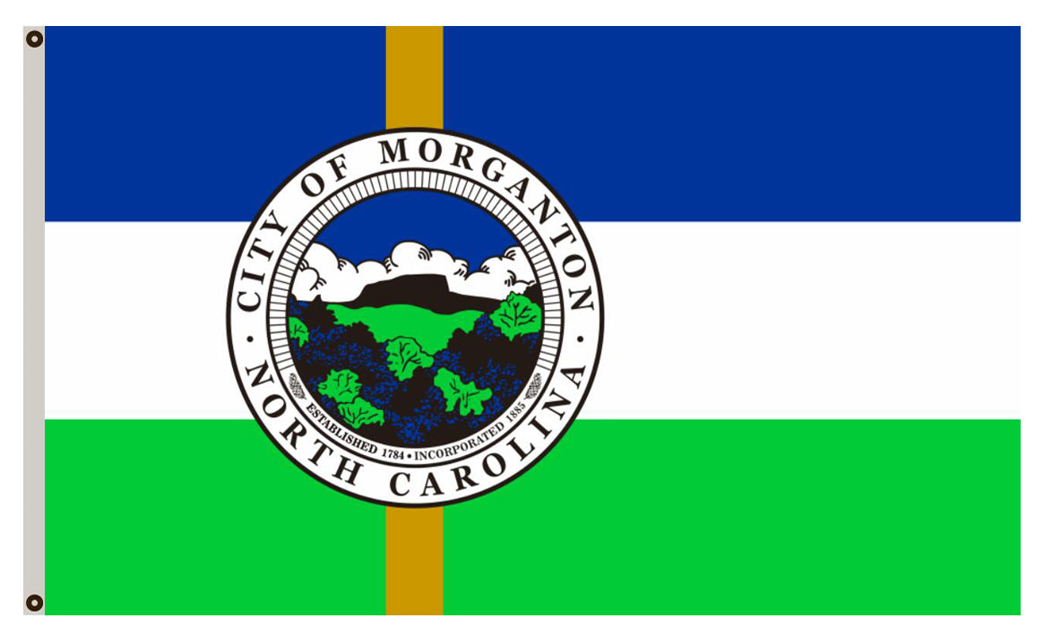 Fyon Morgantown flag North Carolina banner