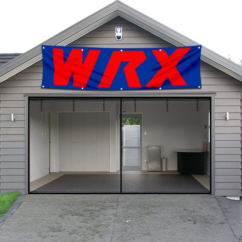 Fyon Motorcycles Garage Shop Decor Banner Works for WRX Racing Flag 2x8 Feet