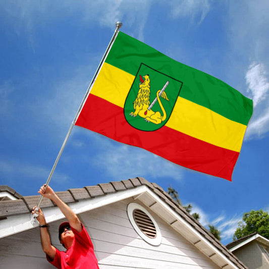 Fyon Municipality of Derental Flag banner