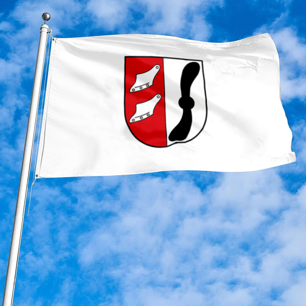 Fyon Municipality of Wenzendorf Flag banner
