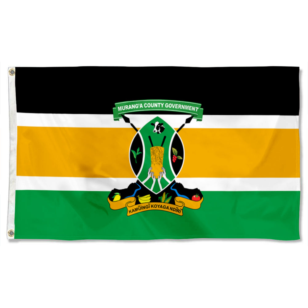 Fyon Murang'a County, Kenya Flag Banner