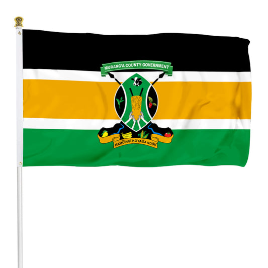Fyon Murang'a County, Kenya Flag Banner