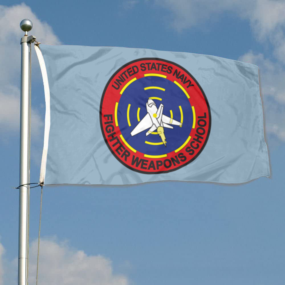 Fyon Navy Fighter Weapons School Flag Indoor and outdoor banner