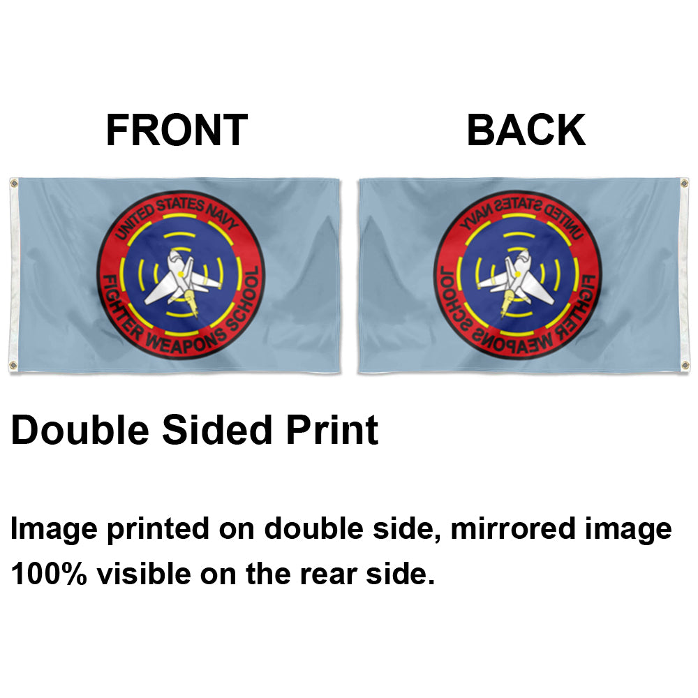 Fyon Navy Fighter Weapons School Flag Indoor and outdoor banner