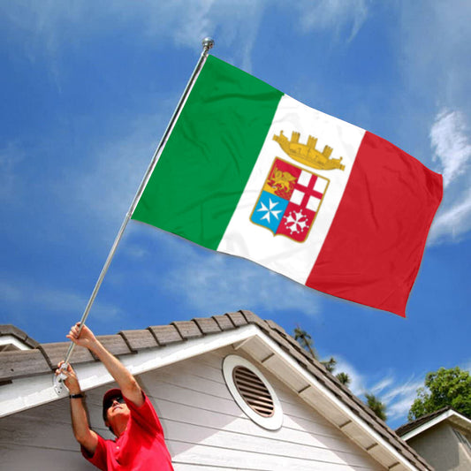 Fyon Naval Ensign of Italy Flag Banner