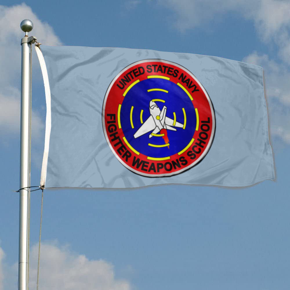 Fyon Navy Fighter Weapons School Flag Indoor and outdoor banner