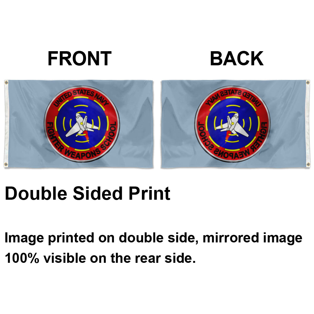 Fyon Navy Fighter Weapons School Flag Indoor and outdoor banner
