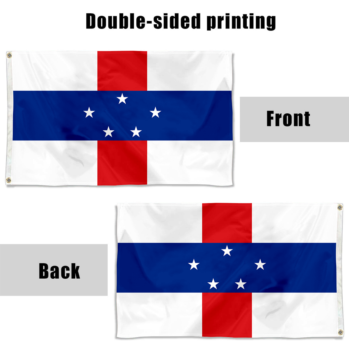 Fyon Netherlands Antilles Flag Indoor and outdoor banner