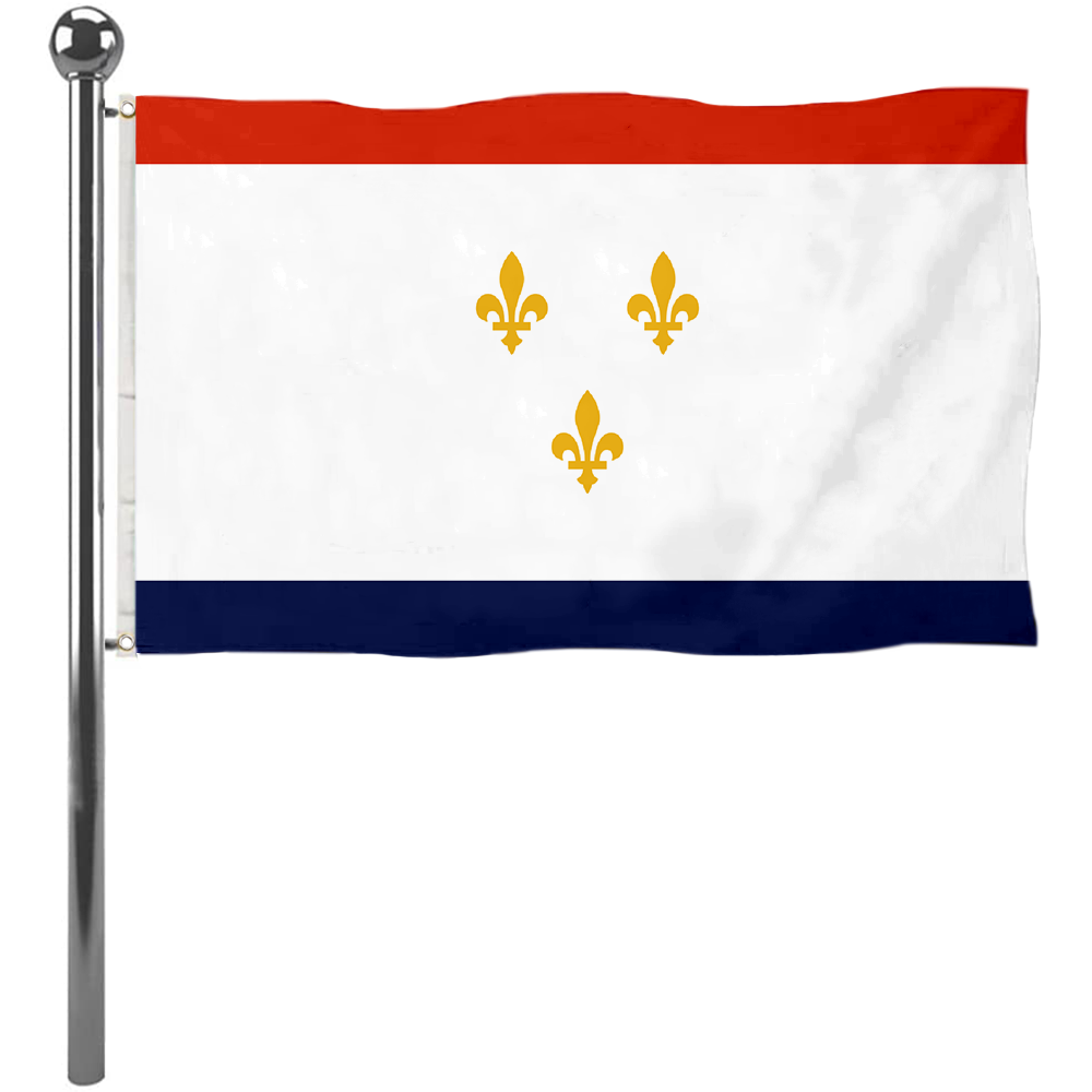 Fyon New Orleans, Louisiana flag Banner