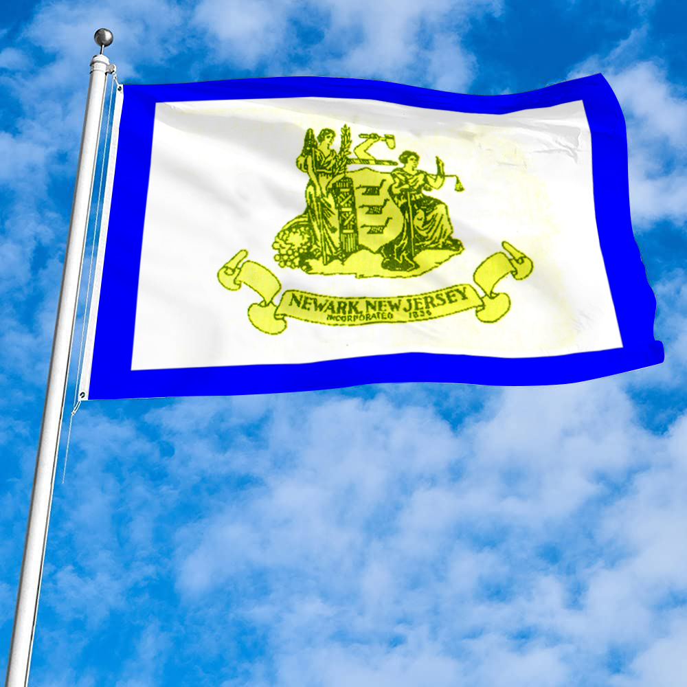 Fyon Newark, New Jersey flag banner